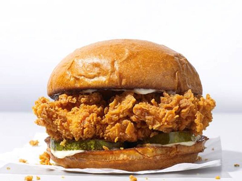Chicken Bomb Sandwich