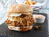 Chicken Breast With Caramelized Onion Sandwich