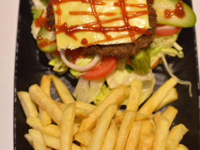 ShaWings Chicken Burger Sandwich
