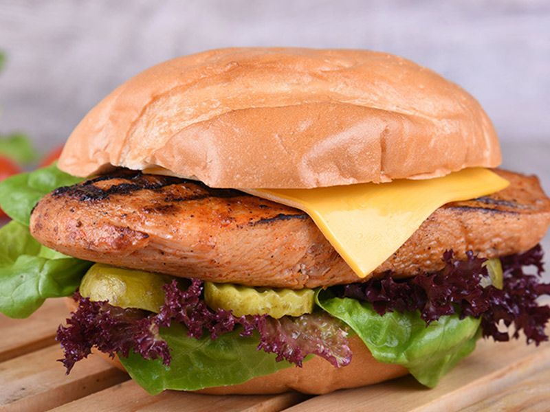 Crazy Chicken Burger Sandwich