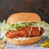 Jalapeno chicken sandwich