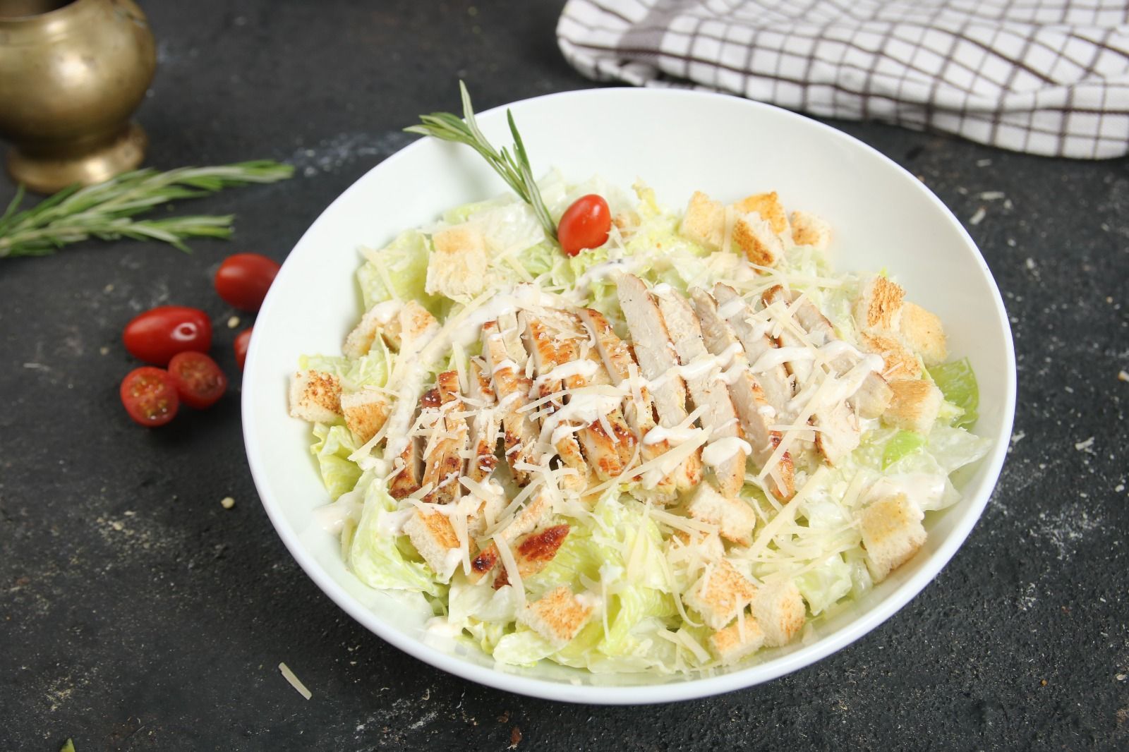 Chicken Caesar salad