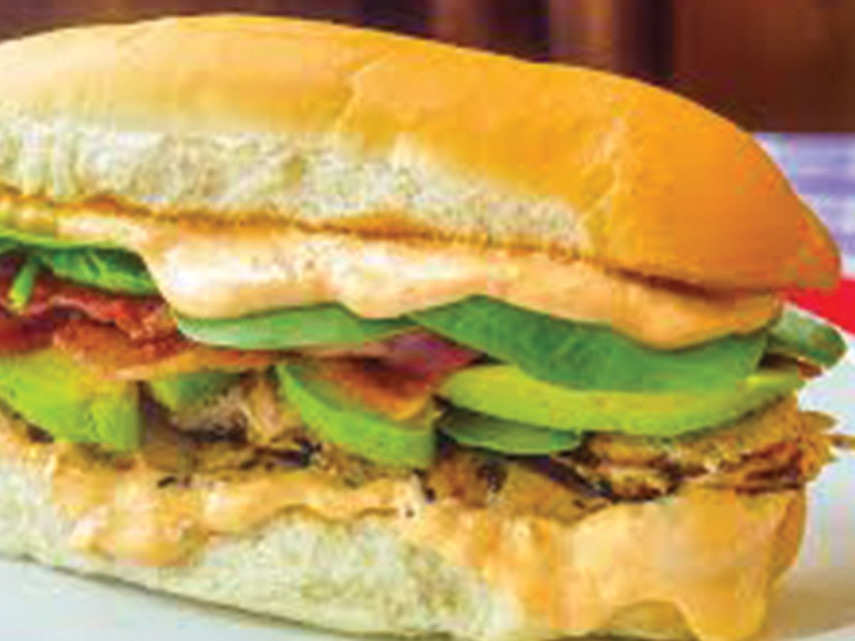 CHICKEN CHEESE AVOCADO SANDWICH