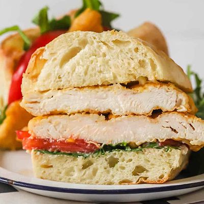 Chicken C. LA. V sandwich