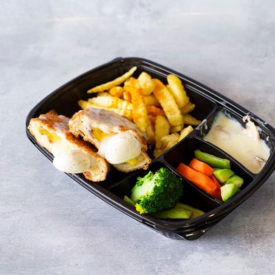 Chicken Cordon Bleu Western Meal