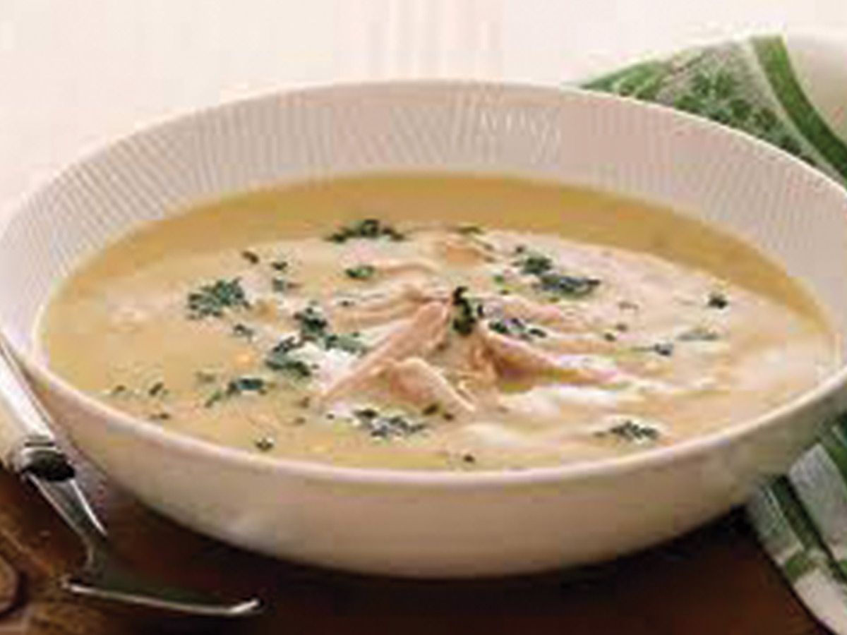 CHICKEN CREAM SOUP