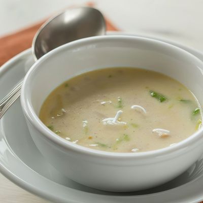 شوربة دجاج كريمية