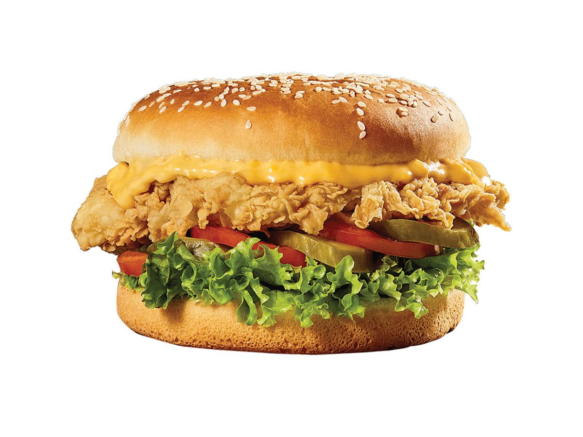 Chicken Crispy Cheese Sandwich