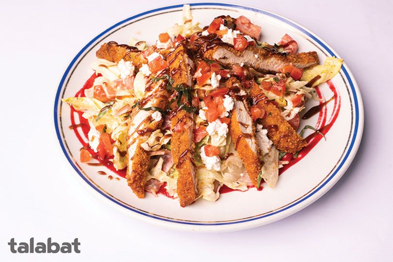 Crispy Chicken Salad
