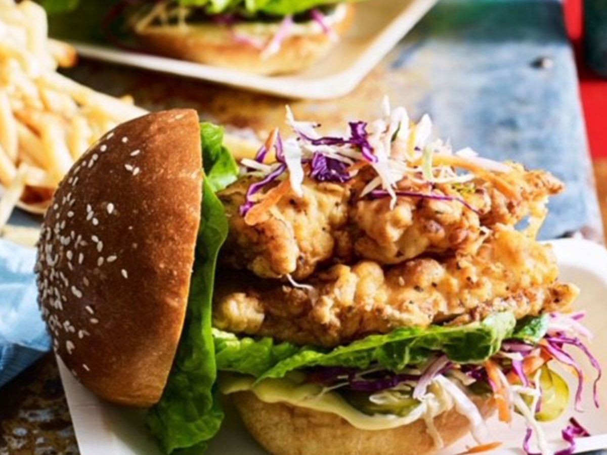 Crunchy Chicken Burger