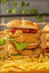 Chicken Dog Sandwich