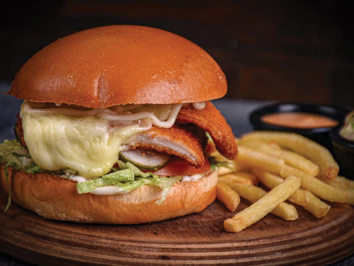 Chicken Escalope Burger