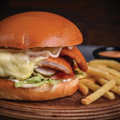Chicken Escalope Burger