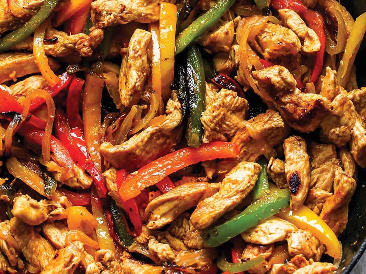 Chicken Fajita with 2 side dish