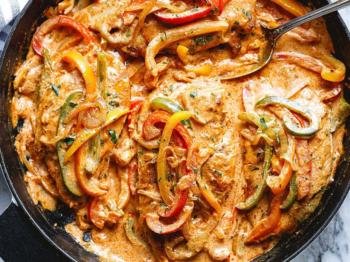 Fajita Cheesy Skillet