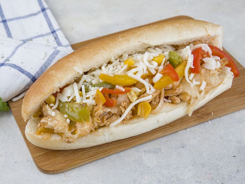 Fajita sandwich