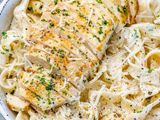 Chicken Fettuccine Alfredo Pasta