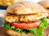 Grilled chicken sandwich