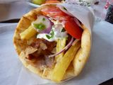 Chicken Kalamaki Pita Sandwich
