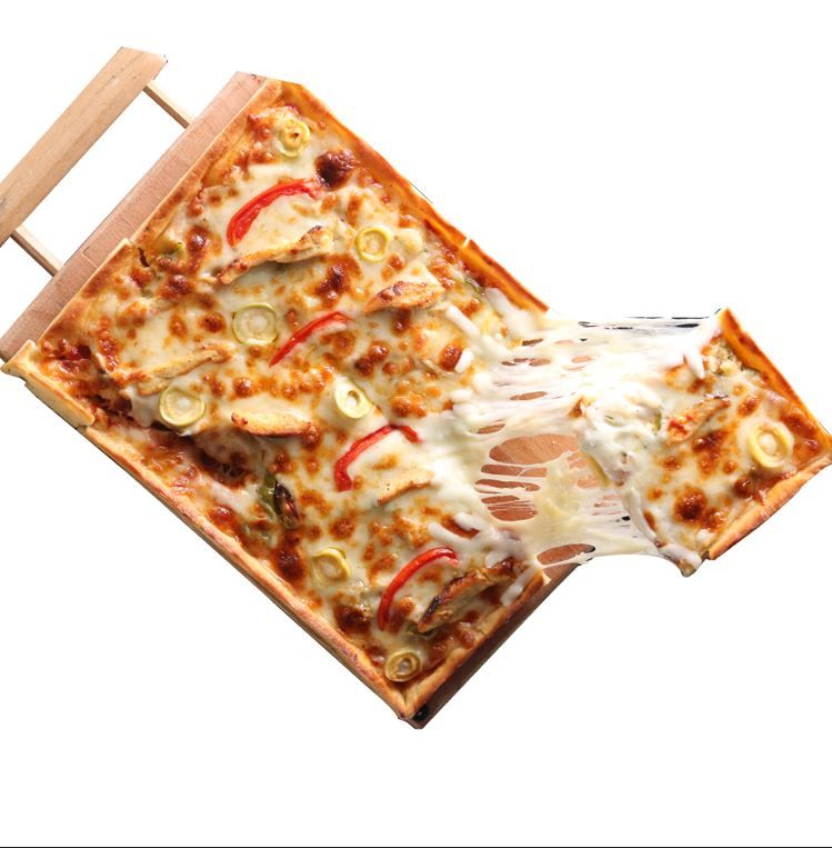 Grilled Chicken Pizza With Khalta