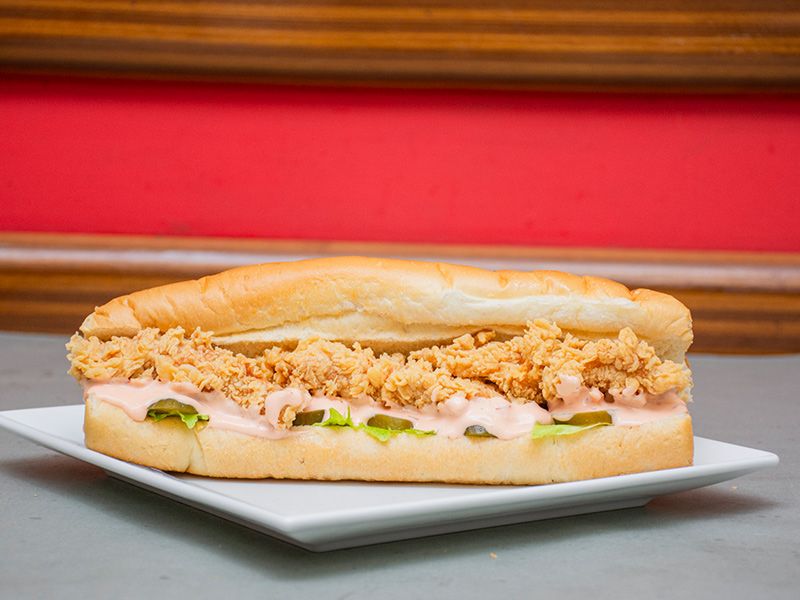 Chicken Lava Sandwich