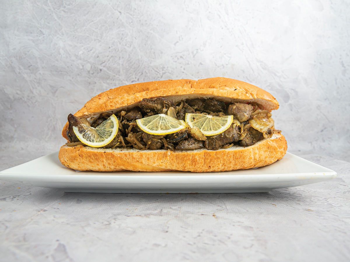 Chicken Liver Sandwich