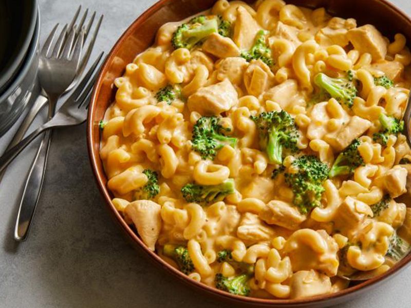 Chicken Mac And Cheese Pasta