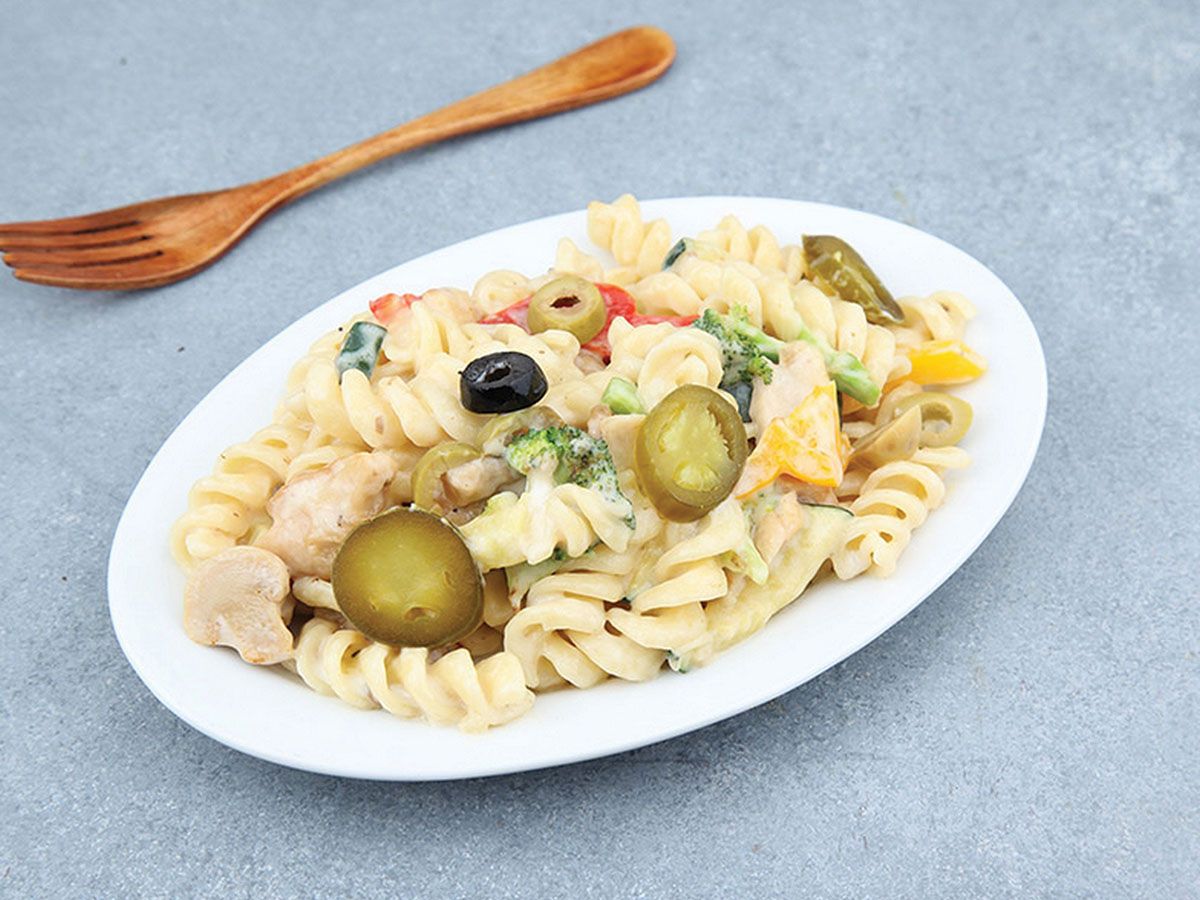 Chicken Mac And Chesse Pasta