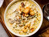 Chicken mushroom soup