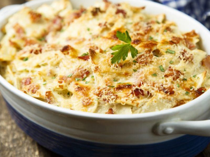 Chicken Negresco White Sauce Pasta