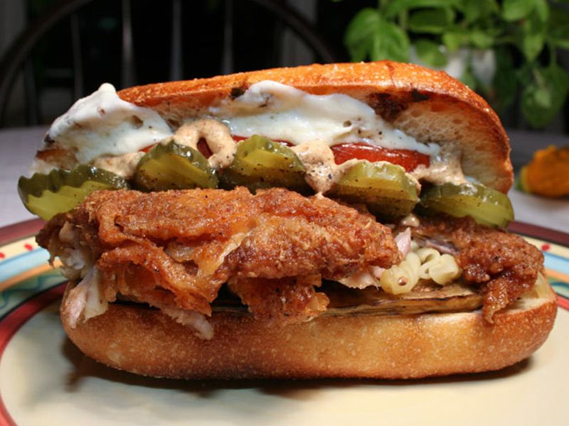 Spicy Chicken Zinger Sandwich