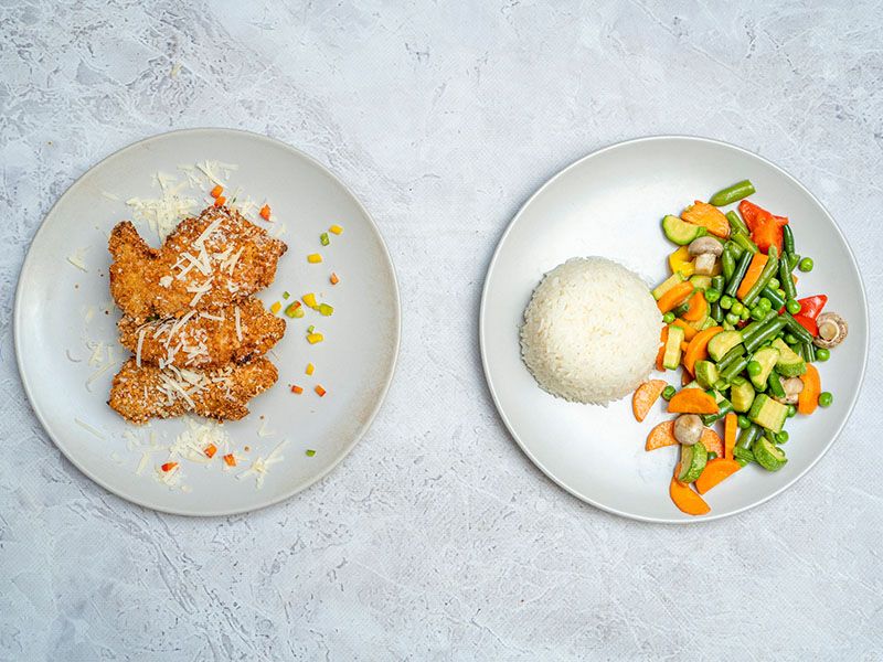Chicken Pane Platter