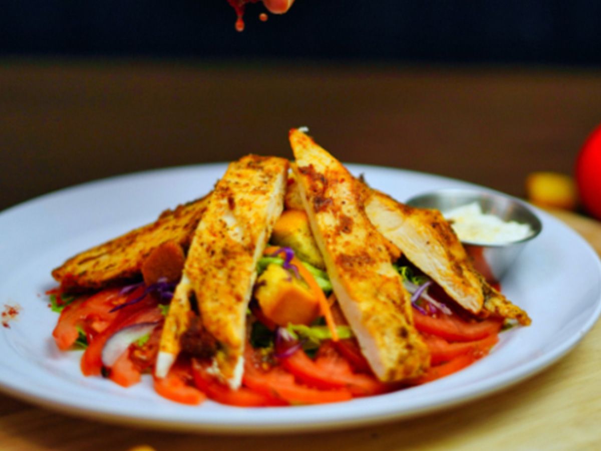 Chicken pepper meal