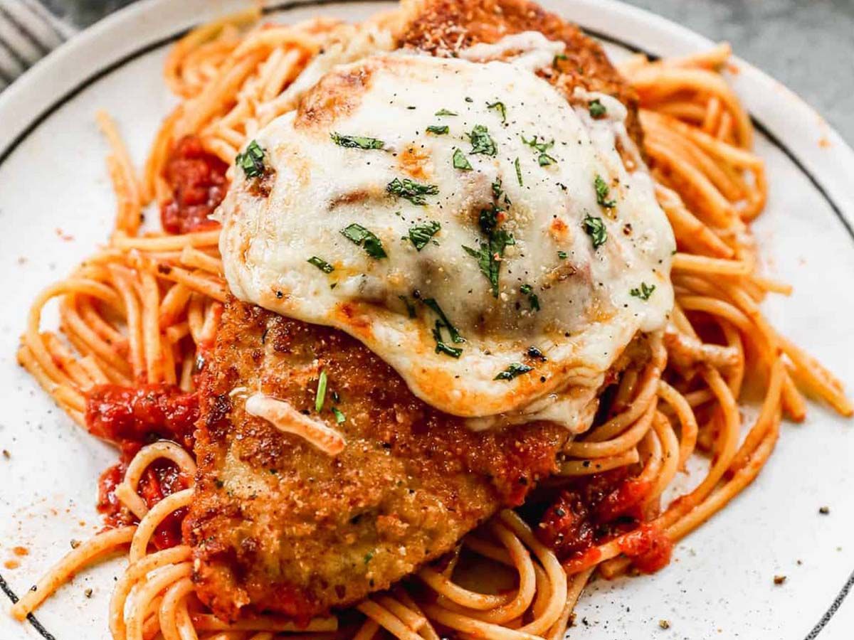 Chicken Parmesan Platter