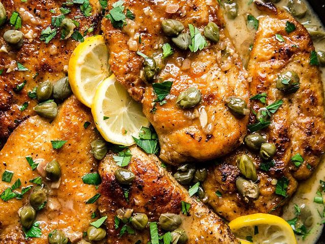 Chicken Piccata Platter