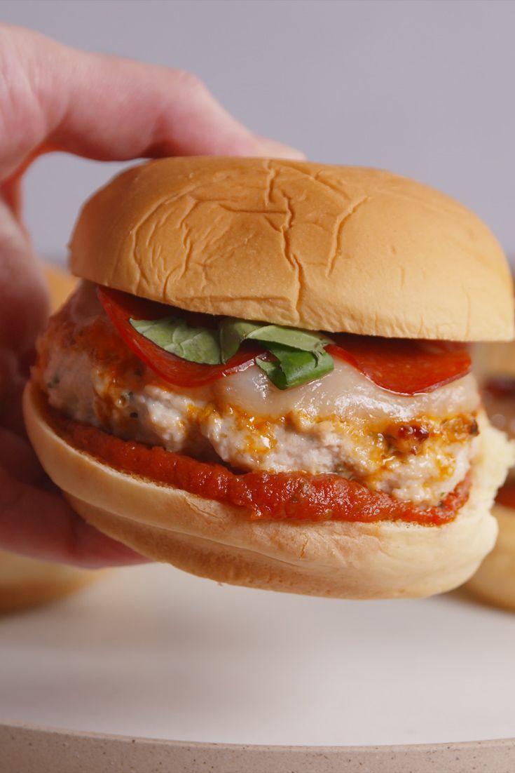 Chicken Pizza Burger