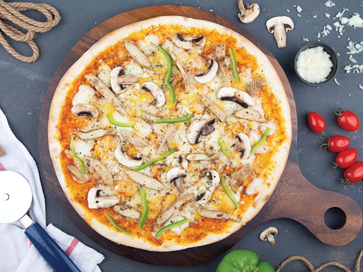 Chicken Ranch Pizza