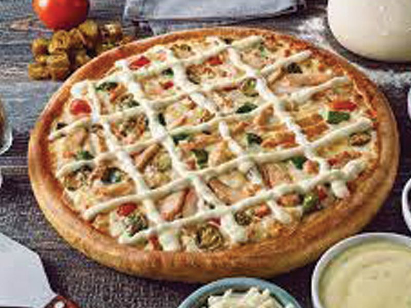 Chicken Ranch Pizza
