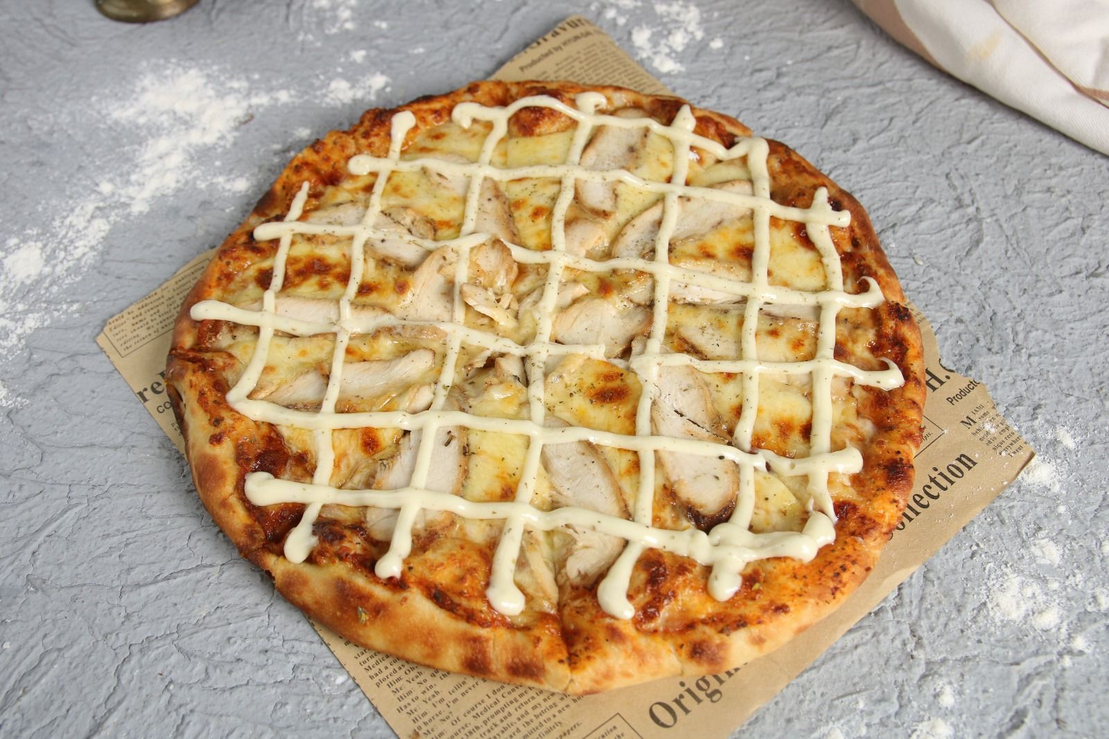 Chicken Ranch pizza