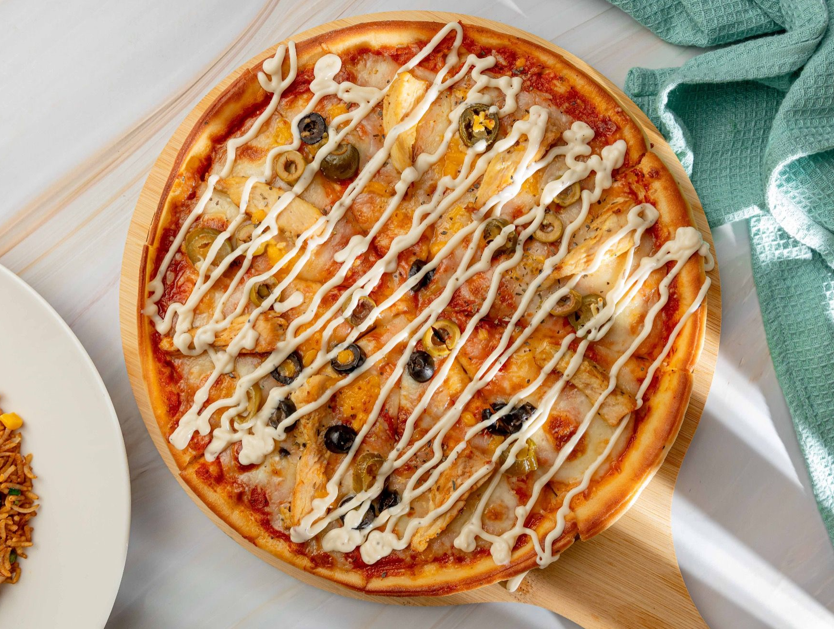 Chicken Ranch Pizza