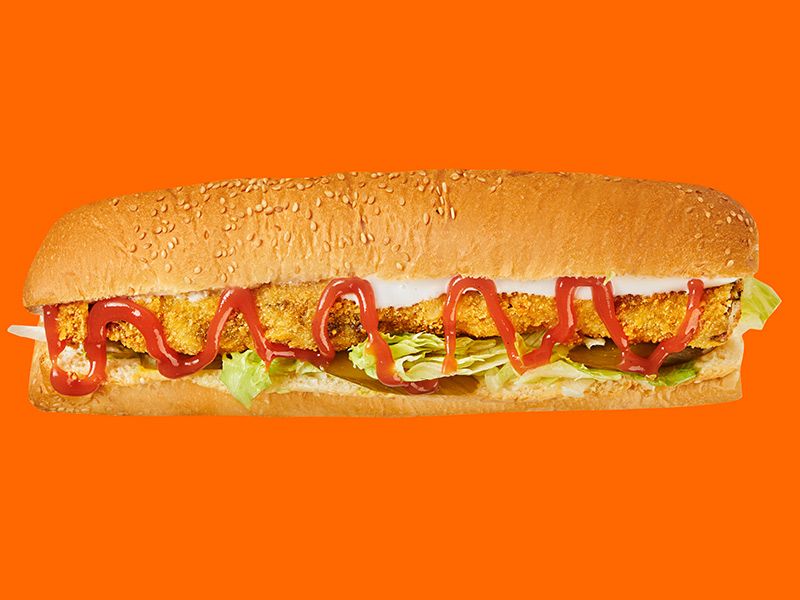 Chicken Roll Sandwich