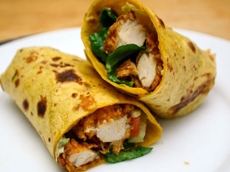 Crispy Chicken Roll Sandwich