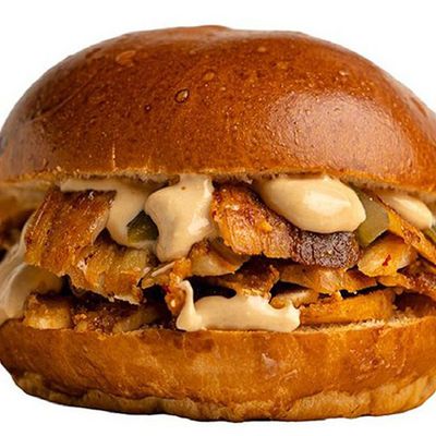 chicken shawarma bun