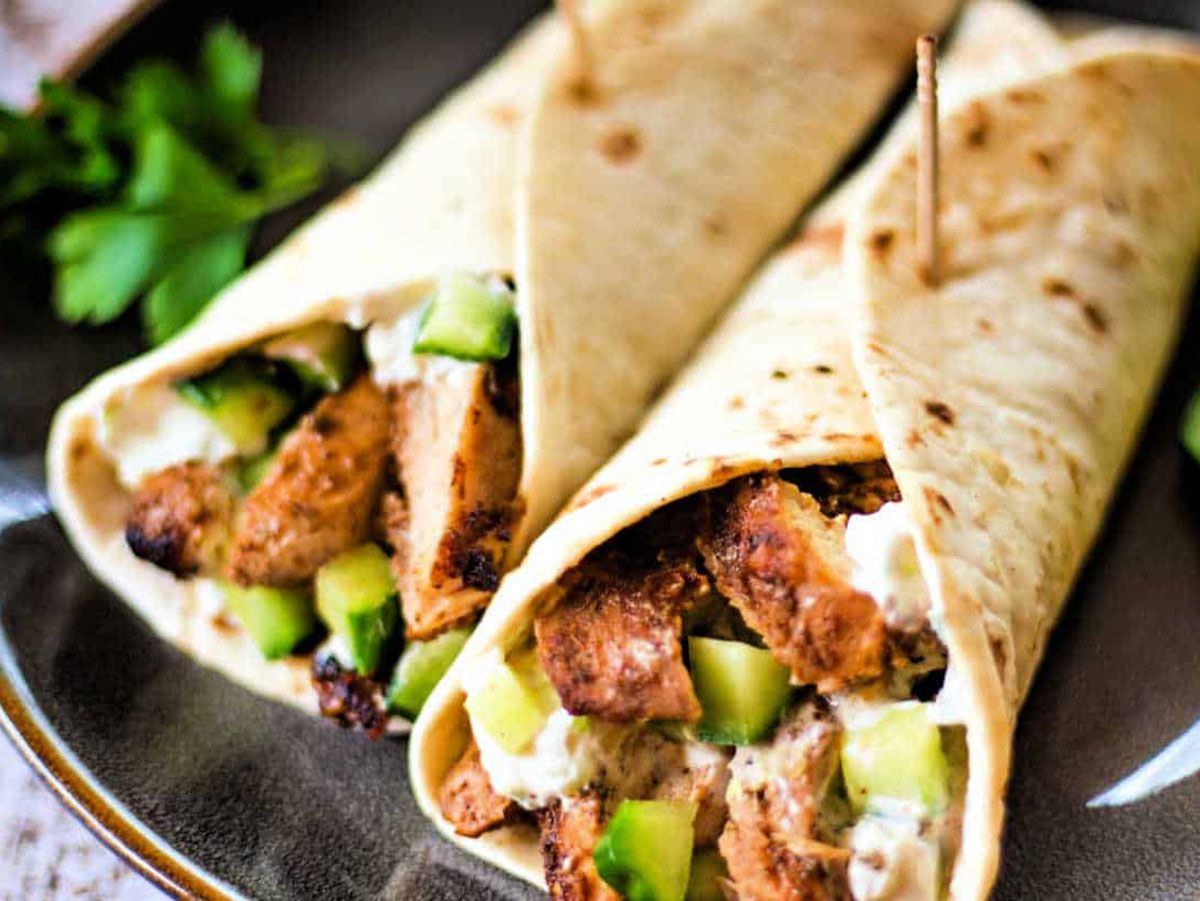 Chicken Shawerma Wrap