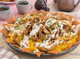 chicken shawerma fatteh