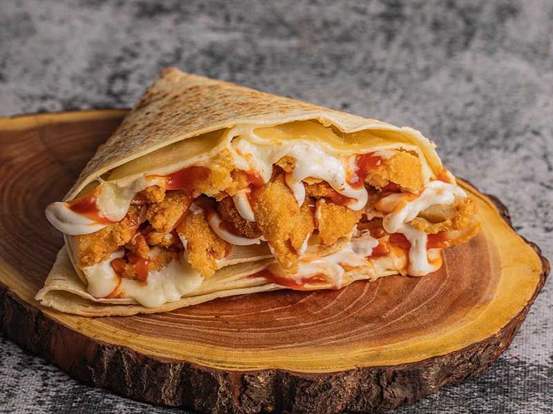 Chicken Strips Crepe