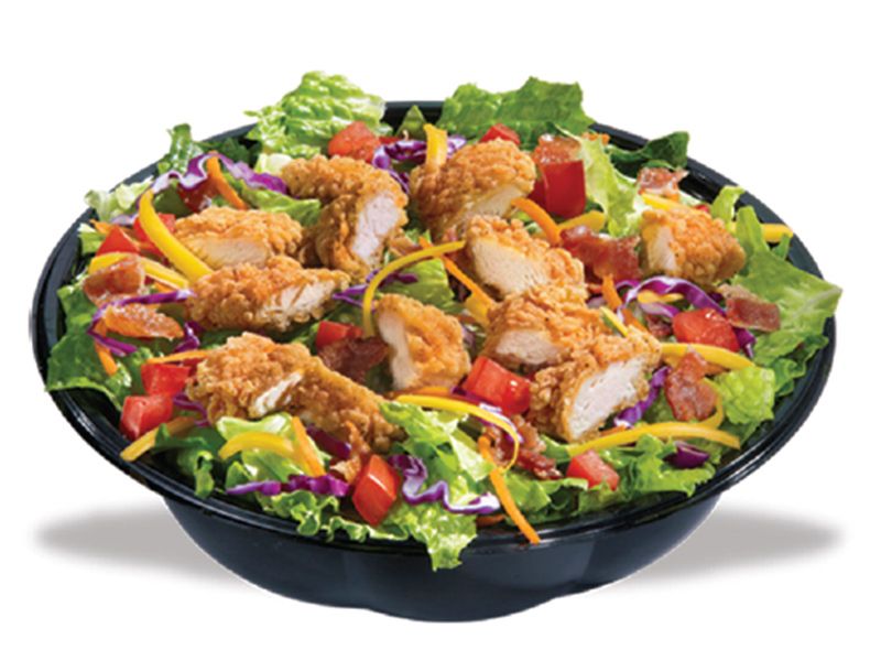 Chicken Strips Salad