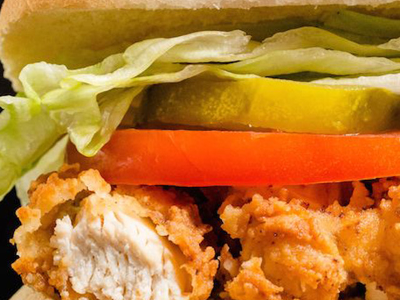 Chicken Strips Sandwich