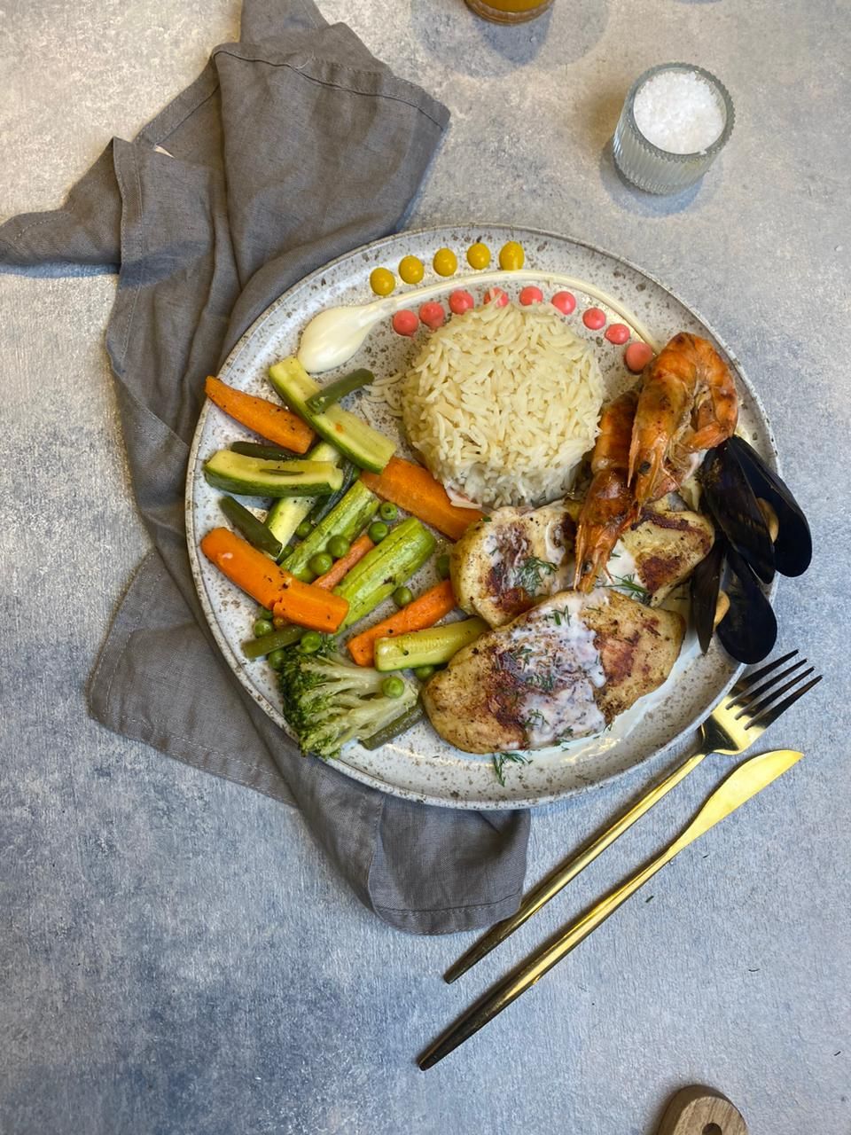 Chicken Surf and Turf