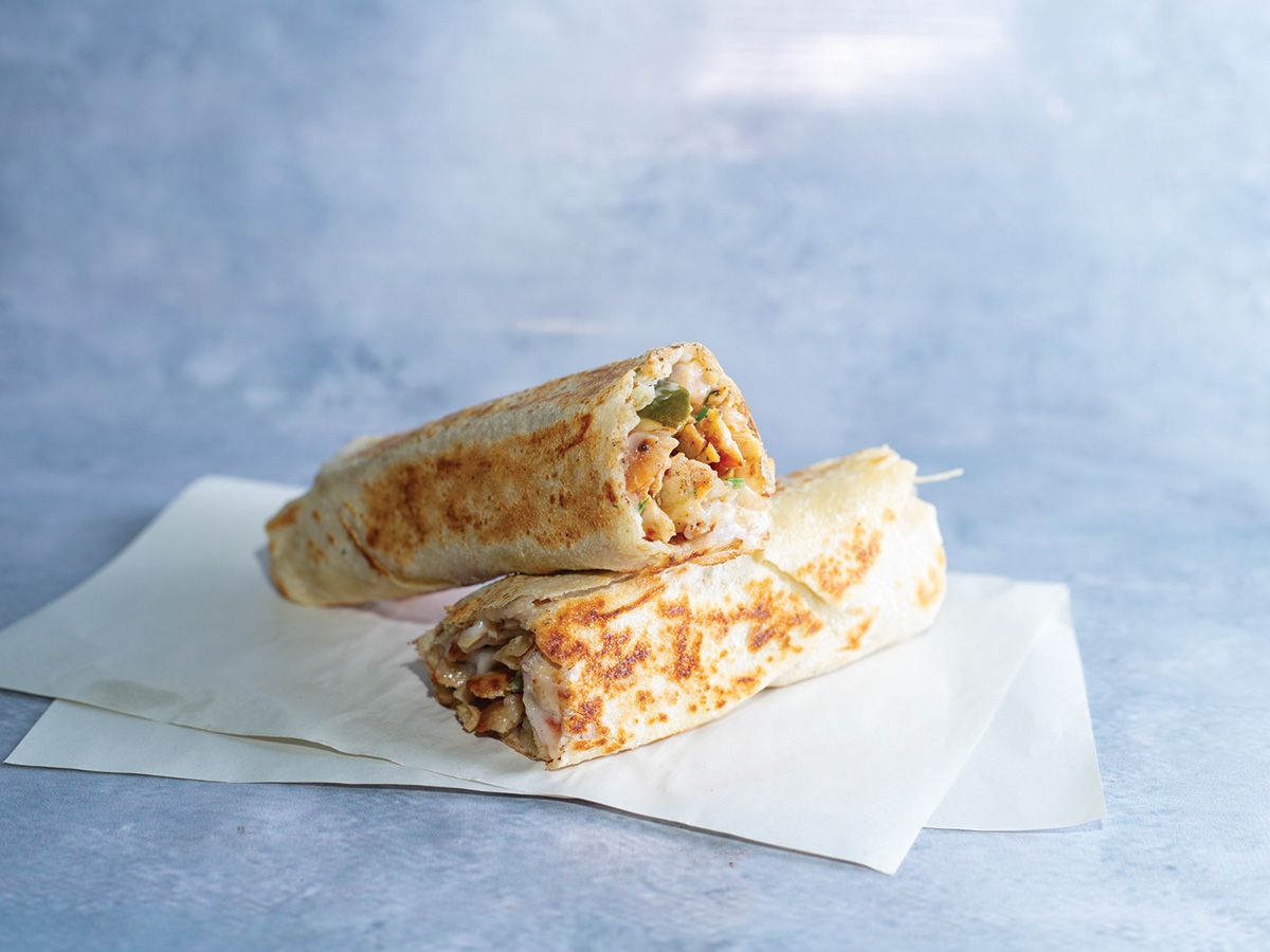 Chicken Syrian Bread